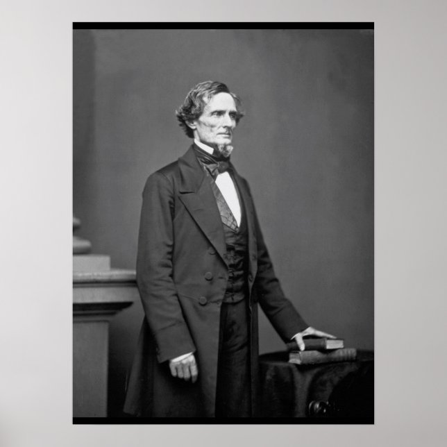 Jefferson Davis, President _Krig Image Poster (Framsidan)