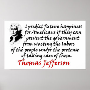Jefferson: Förhindra regeringen! Poster