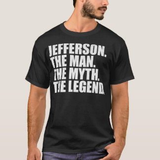 Jefferson Jefferson Namn Jefferson given namn T Shirt