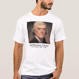 Jefferson liv! tee shirt