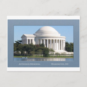 Jefferson Memorial-kort Vykort
