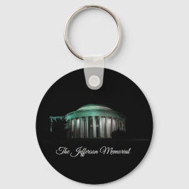 Jefferson Memorial på natten Nyckelring