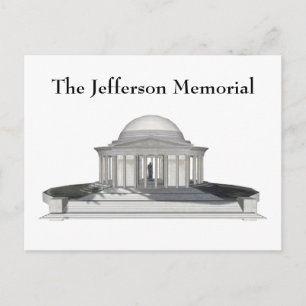 Jefferson Memorial: Postcard Vykort