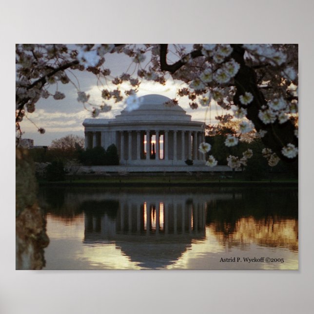 Jefferson Memorial Print Poster (Framsidan)