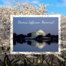 Jefferson Memorial, Reflektion i tidvattenbassäng