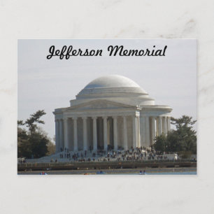 Jefferson Memorial Washington DC 001 Vykort