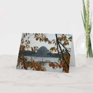 Jefferson minnesmärke i nedgången kort