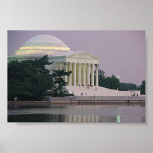 Jefferson minnesmärke poster