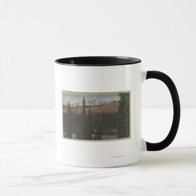 Jefferson, Oregon - View from Hunts Sjö Mugg (Höger)