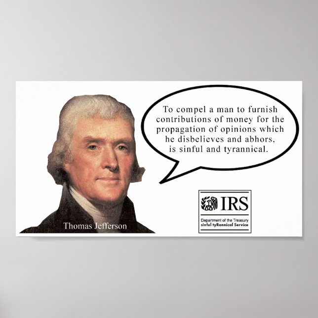 Jefferson Quote poster (Framsidan)