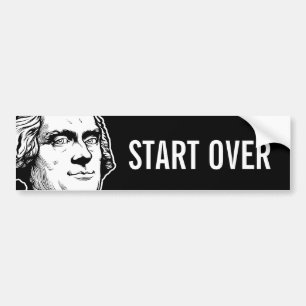 Jefferson start över bildekal