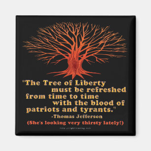 Jefferson Träd of Liberty Magnet