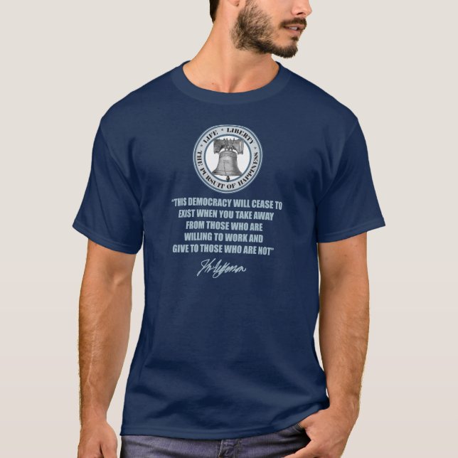 Jefferson - Välfärdsstat Tee Shirt (Framsida)