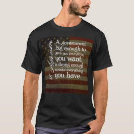 Jefferson: Var försiktig med storregeringen Tee Shirt