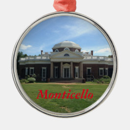 Jeffersons Monticello Ornament