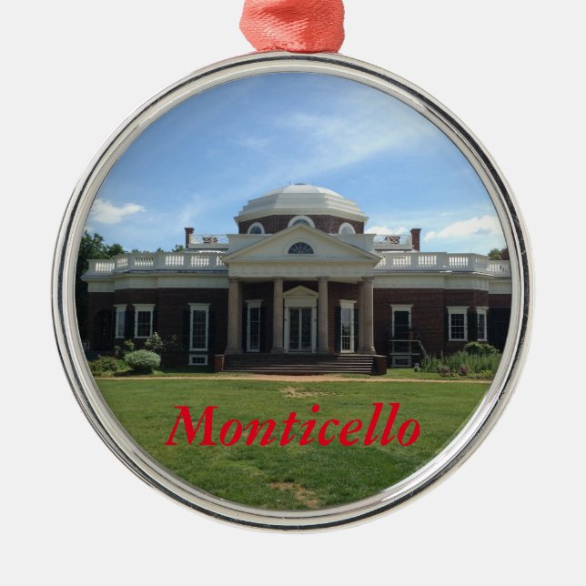 Jeffersons Monticello Ornament (Framsidan)