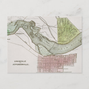 JEFFERSONVILLE, INDIANA: KARTA VYKORT