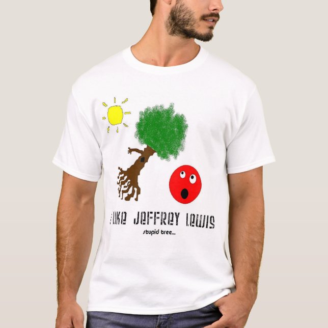 Jeffrey Lewis T-shirt (Framsida)