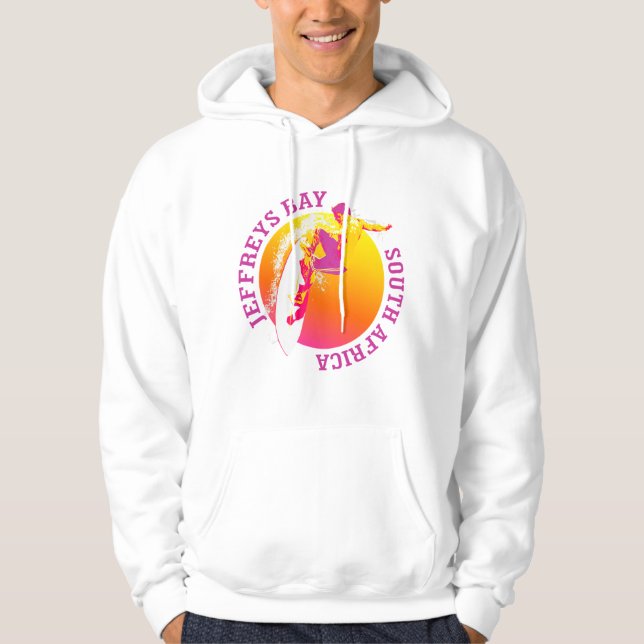 Jeffreys Bay - S Afrika Hoodie (Framsida)