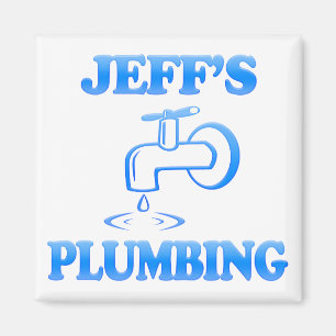 Jeffs rörmokeri magnet