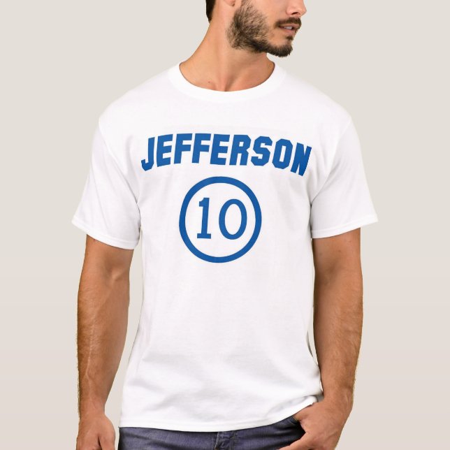 Jeffsoccer anpassade tee shirt (Framsida)