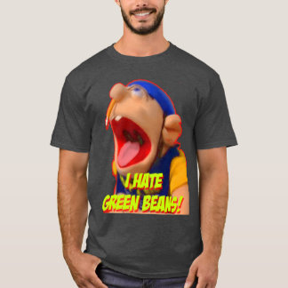 JEFFY jag hatar gröna bönor present T Shirt