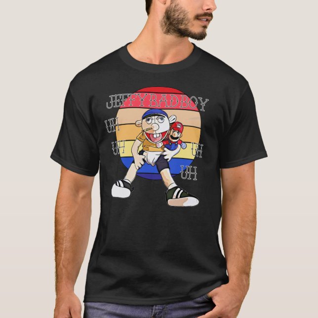 JEFFY Sml Hett Selling! T Shirt (Framsida)