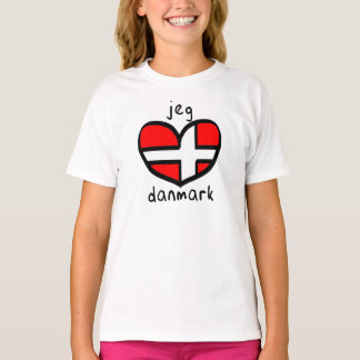 Jeg Elsker Danmark Tee Shirt