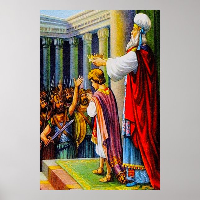 Jehoiada Krona Joash 2 Kung 11 poster (Framsidan)