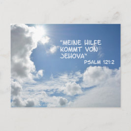 Jehova hilft vykort