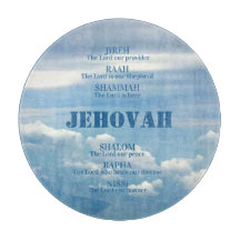 Jehova Jireh Shalom Rapha Blu Himlar White Clouds