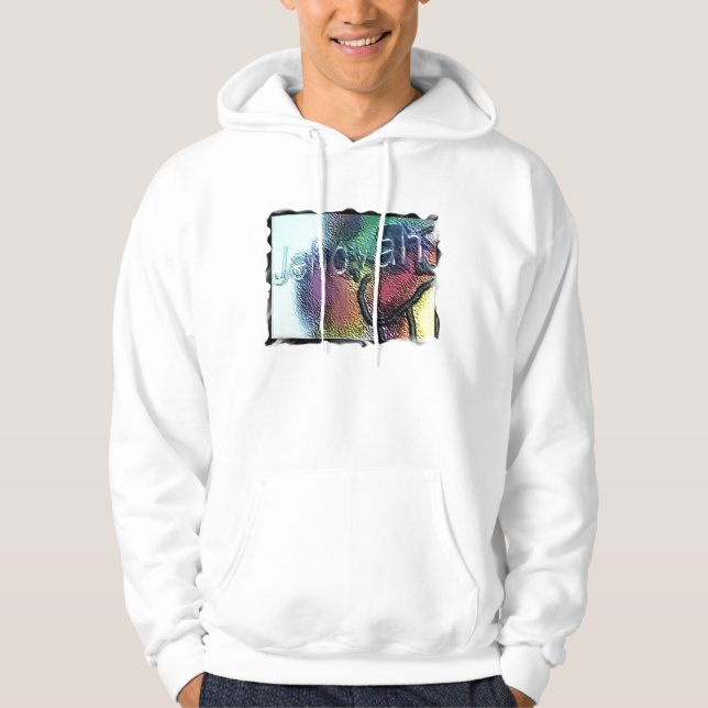 Jehovah Jireh HoodieSvett-Välsigna-Skjorta… Sweatshirt (Framsida)