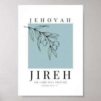 Jehovah Jireh Printable Poster