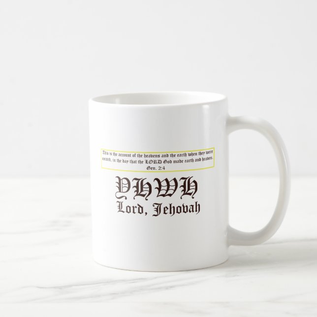 Jehovah Kaffemugg (Höger)