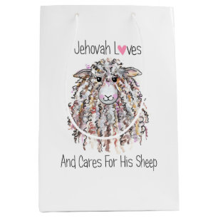"Jehovah Kärlek Hans Sheep" Medium Gift Bag