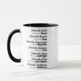 Jehovah namn mugg