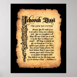 Jehovah Nissi, Lord our Victory: Namn of God Poster