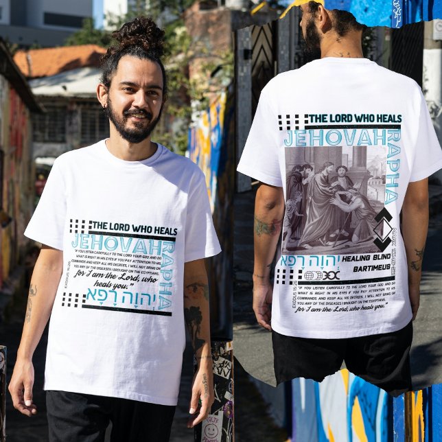 Jehovah Rapha: Guds lagkraft - Christian T Shirt (Skapare uppladdad)
