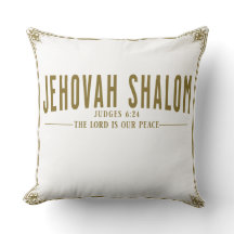 Jehovah Shalom Herren är våra fredsdomare 6:24