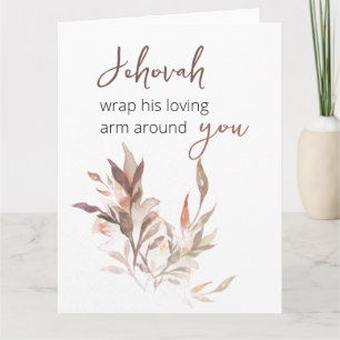 Jehovah skrapar hans älskande arm runt dig kort