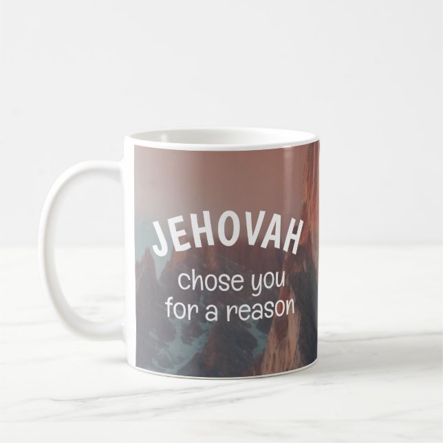 Jehovah valde dig av en anledning | JW Kaffemugg (Vänster)