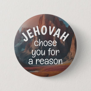 Jehovah valde dig av en anledning JW Knapp