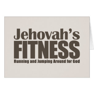 Jehovahs kondition hälsningskort
