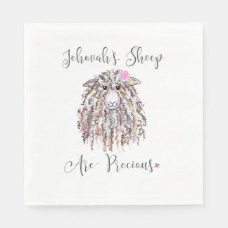 "Jehovas får är onda" Napkins Pappersservett