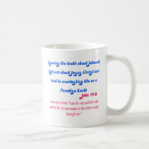 Jehovas vittne John14-6 Kaffemugg