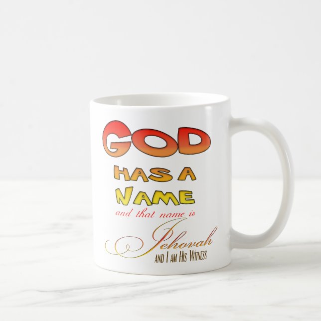 Jehovas vittne kaffemugg (Höger)