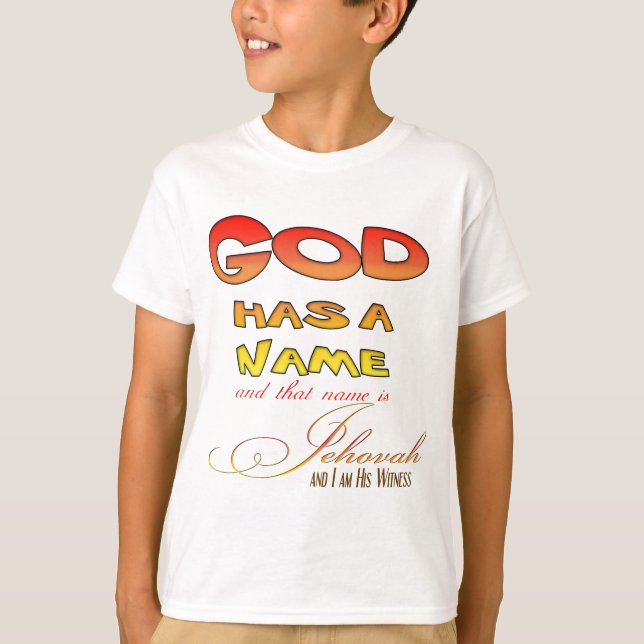 Jehovas vittne tee shirt (Framsida)