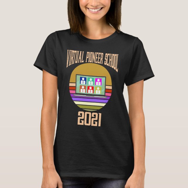 Jehovas vittnen Virtuella Pioneer School Apparel T Shirt (Framsida)