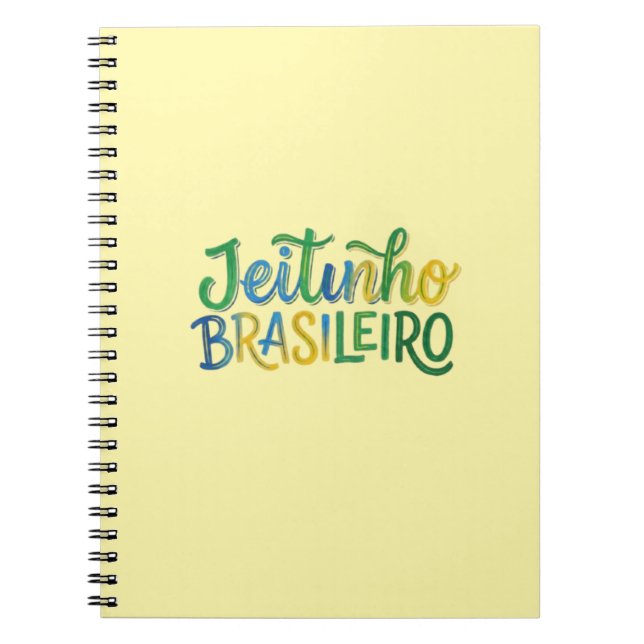 Jeitinho Brasileiro Anteckningsbok (Framsidan)