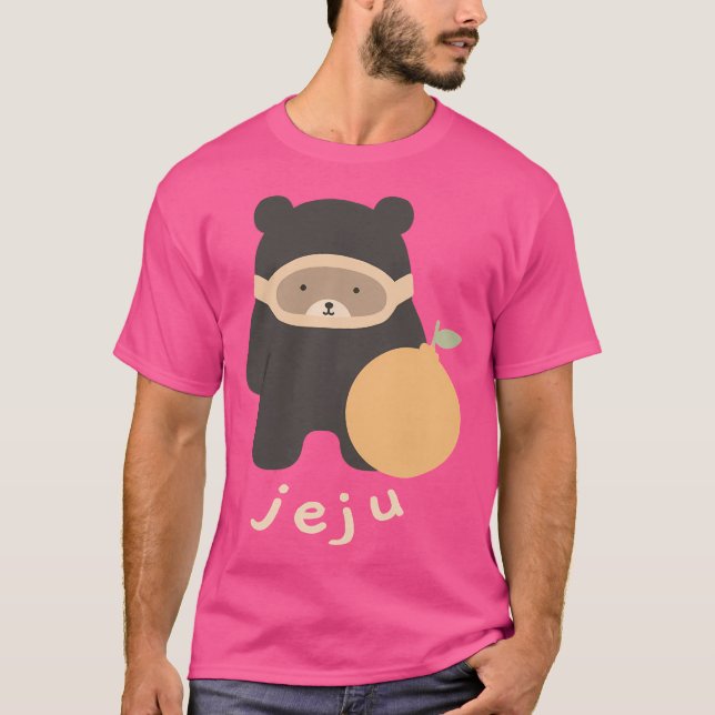 Jeju Bear T Shirt (Framsida)